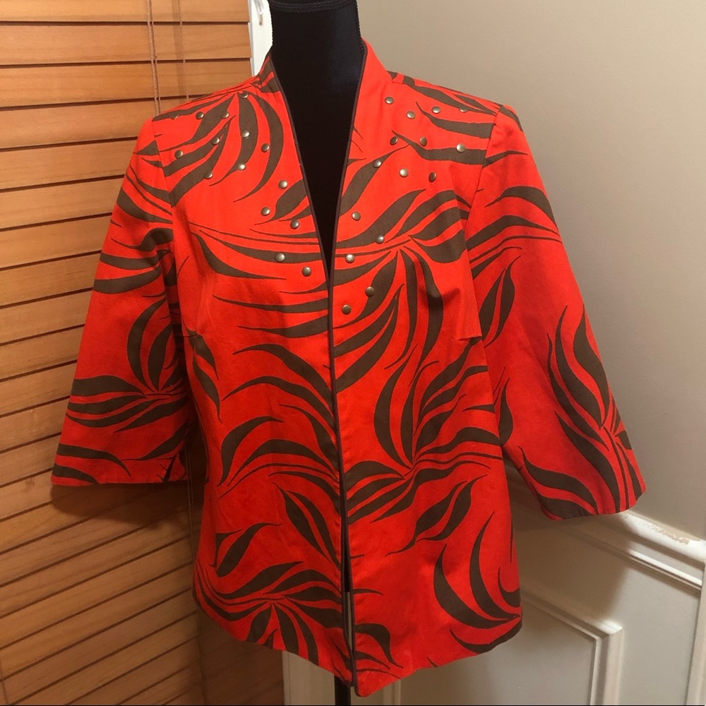 Ivy Chic New York Ladies Blazer 100% cotton.